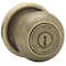 Kwikset Kwikset SmartKey Juno Antique Brass Entry Lockset KW1 1-3/4 in. 97402-735 - alternate 1
